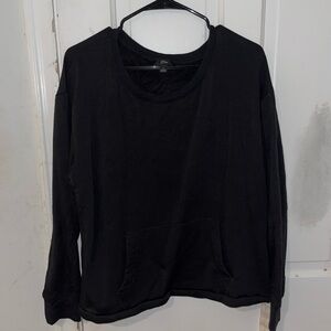 J. Crew crewneck sweatshirt with kangaroo pocket - women’s large